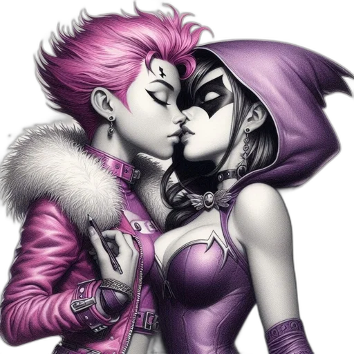 comic book art, concept art, fantasy art, cartoon transparent PNG cut-out
