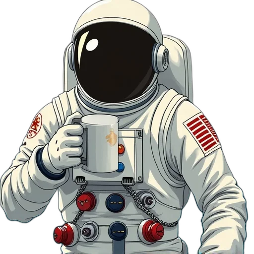 robot, staff, jacket, face transparent PNG cut-out