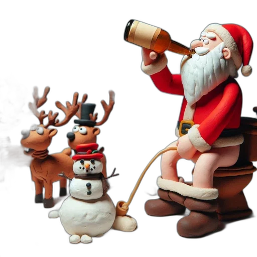 3d render, amusing, scene, features transparent PNG cut-out