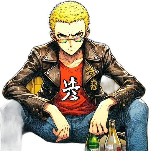 jacket, pixel art, cartoon, concept art transparent PNG cut-out