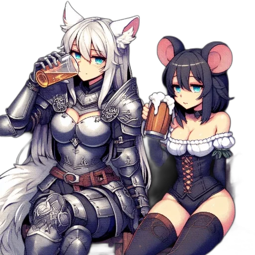 food, animal, robot, anime transparent PNG cut-out