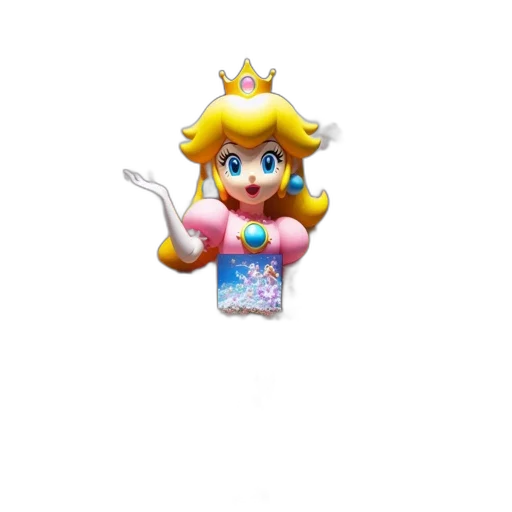dress, crown, staff, weapon transparent PNG cut-out