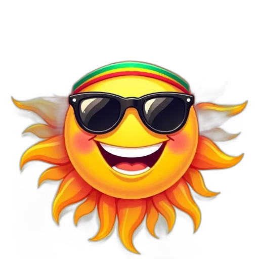 3d render, stylized, illustration, smiling transparent PNG cut-out