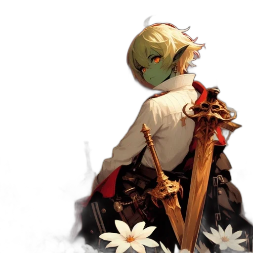 staff, weapon, sword, mask transparent PNG cut-out