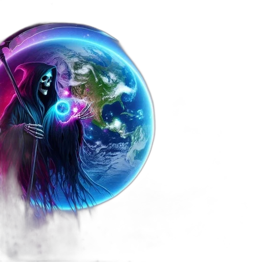concept art, fantasy art, comic book art, outer space transparent PNG cut-out