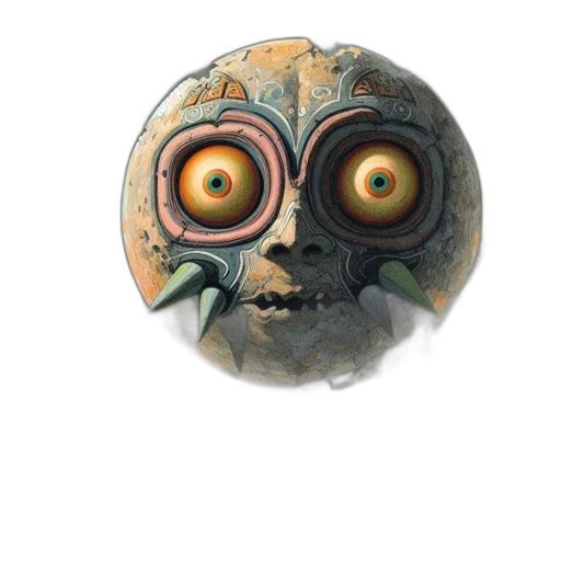 mask, face, creature, robot transparent PNG cut-out