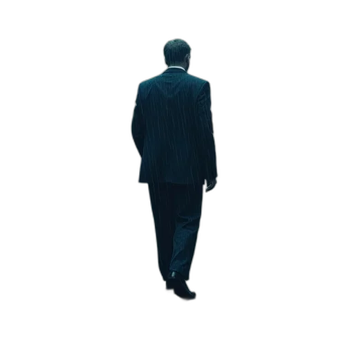 jacket, staff, umbrella, robot transparent PNG cut-out