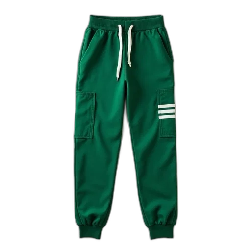 jacket, green, jogging, bottoms transparent PNG cut-out