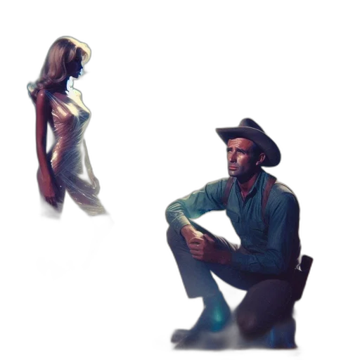 hat, staff, jacket, concept art transparent PNG cut-out