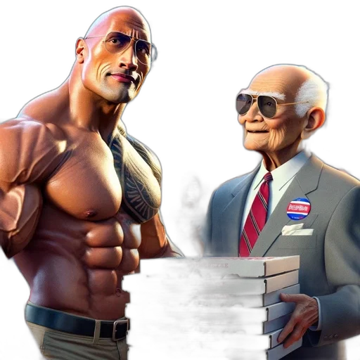 concept art, comic book art, 3d render, cartoon transparent PNG cut-out