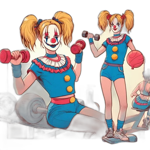 concept art, cartoon, comic book art, anime transparent PNG cut-out
