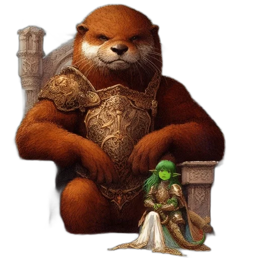 concept art, fantasy art, pixel art, comic book art transparent PNG cut-out