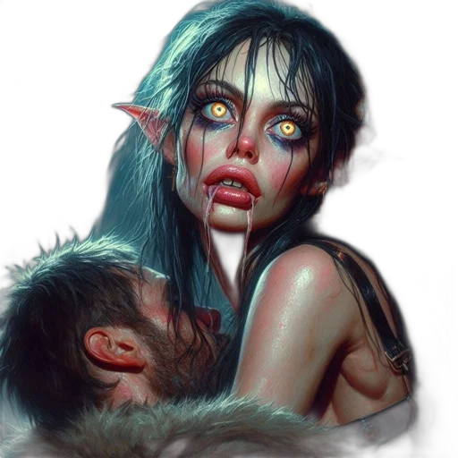 creature, fantasy art, concept art, comic book art transparent PNG cut-out