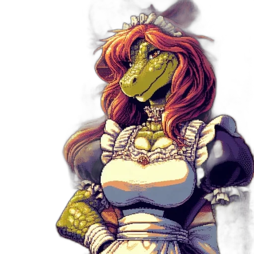 dragon, dress, fantasy art, concept art transparent PNG cut-out