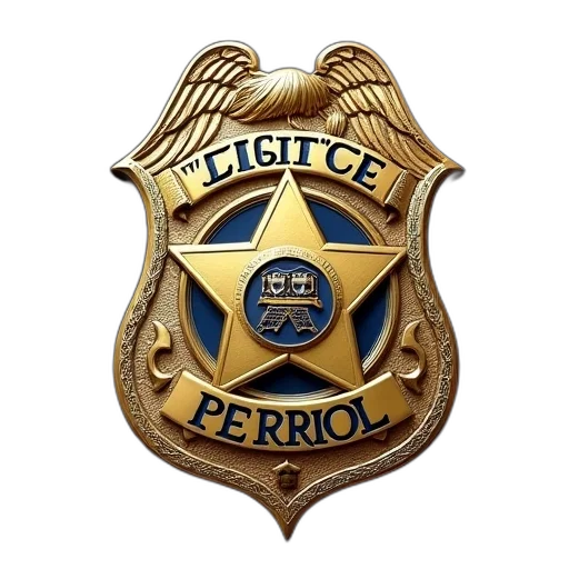 staff, jacket, badge, border transparent PNG cut-out