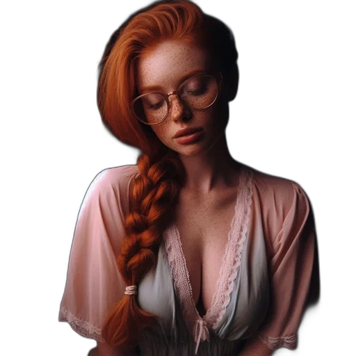 dress, jewelry, face, staff transparent PNG cut-out