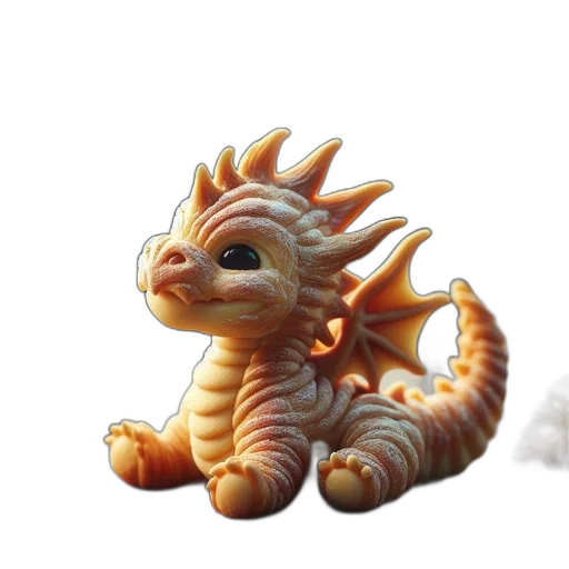 dragon, creature, animal, 3d render transparent PNG cut-out