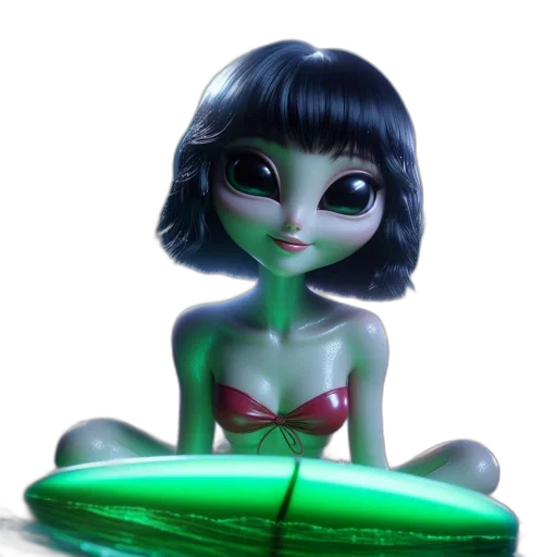 creature, jewelry, 3d render, fantasy art transparent PNG cut-out
