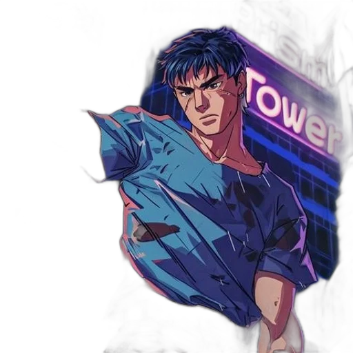 jacket, weapon, sword, staff transparent PNG cut-out