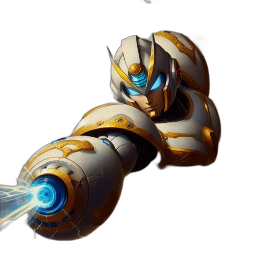 robot, weapon, staff, sword transparent PNG cut-out