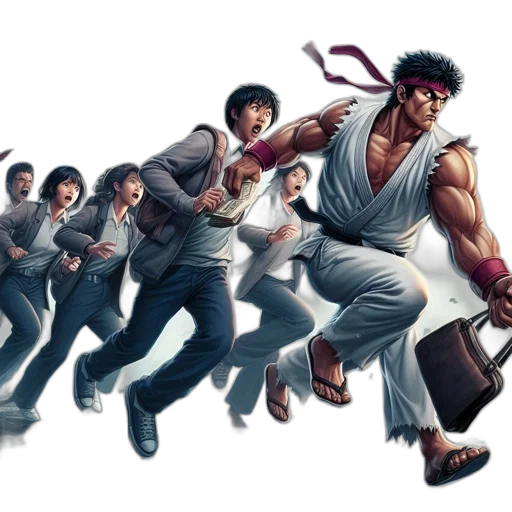 concept art, comic book art, fantasy art, anime transparent PNG cut-out
