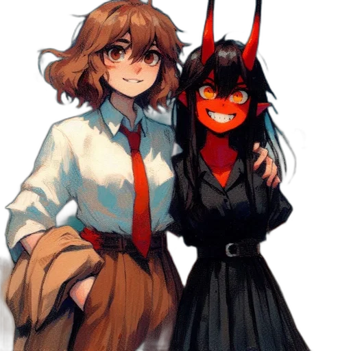 staff, mask, creature, anime transparent PNG cut-out