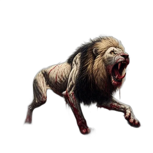 animal, creature, concept art, fantasy art transparent PNG cut-out