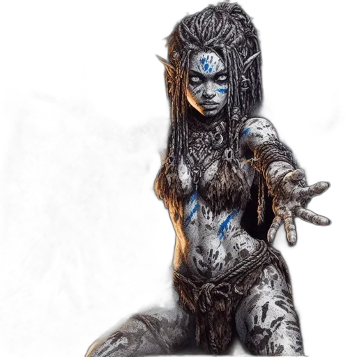 mask, fantasy art, concept art, comic book art transparent PNG cut-out