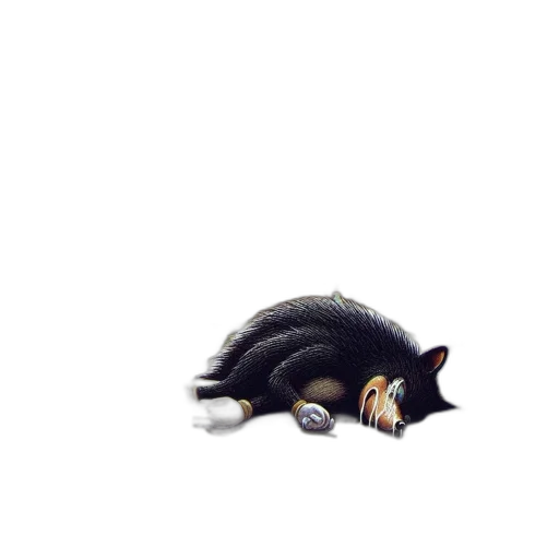 animal, creature, staff, weapon transparent PNG cut-out