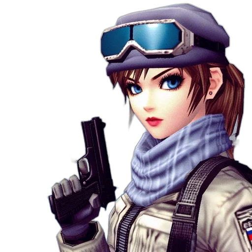 weapon, staff, jacket, face transparent PNG cut-out