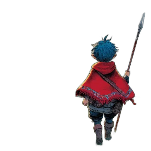 sword, weapon, staff, jacket transparent PNG cut-out