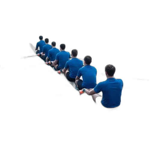 staff, 3d render, concept art, team transparent PNG cut-out