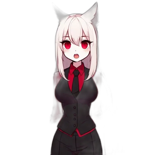 staff, dress, creature, animal transparent PNG cut-out