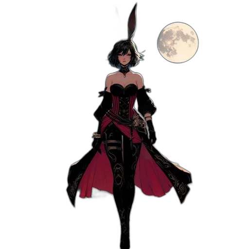 dress, staff, sword, weapon transparent PNG cut-out