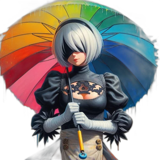 umbrella, weapon, jacket, sword transparent PNG cut-out