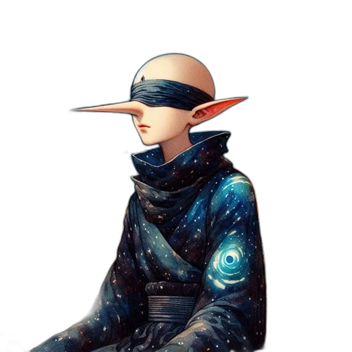 staff, jacket, mask, robot transparent PNG cut-out