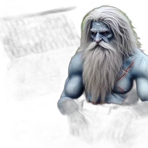 creature, concept art, fantasy art, photorealistic transparent PNG cut-out