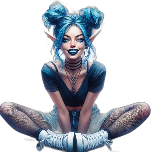 comic book art, concept art, fantasy art, cartoon transparent PNG cut-out