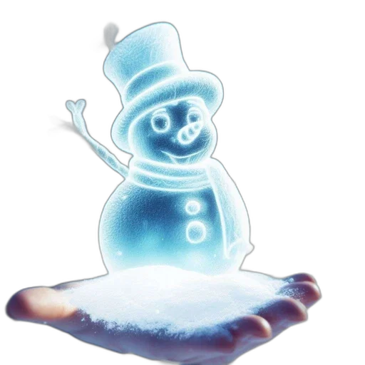 staff, concept art, 3d render, snow transparent PNG cut-out