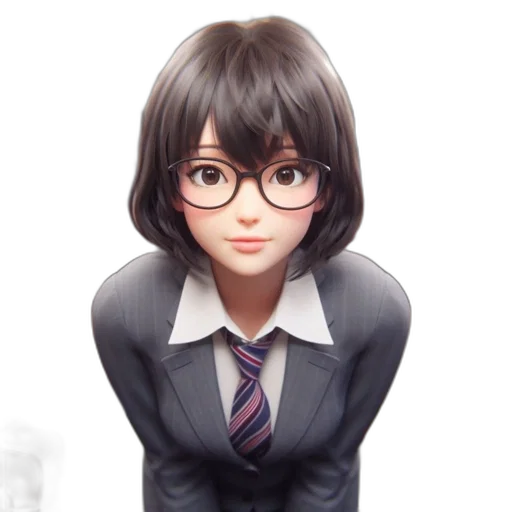 face, robot, staff, jacket transparent PNG cut-out