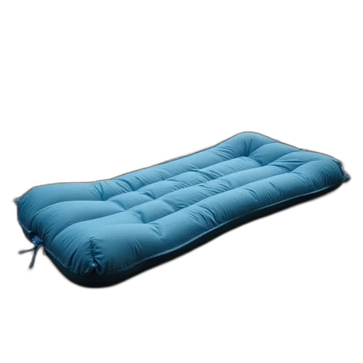 furniture, jacket, blue, inflatable transparent PNG cut-out
