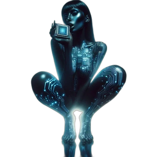 robot, dress, jewelry, concept art transparent PNG cut-out
