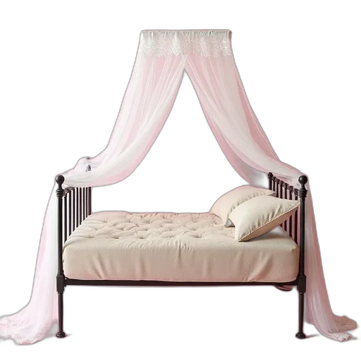 furniture, 3d render, pastel, vintage transparent PNG cut-out