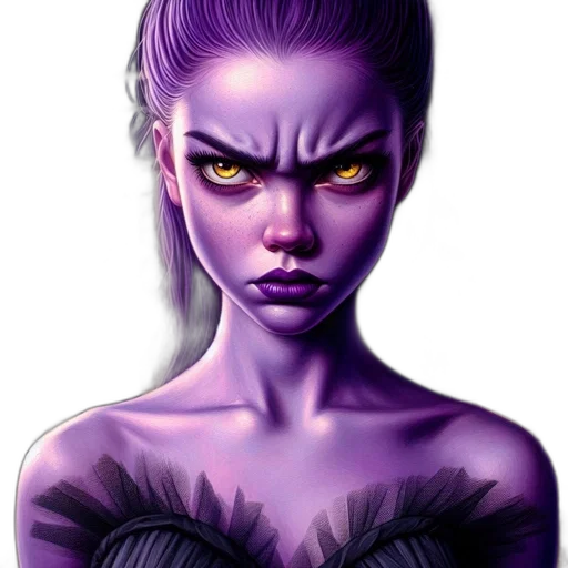 face, mask, creature, staff transparent PNG cut-out
