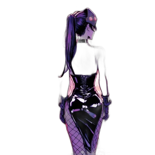 dress, mask, robot, creature transparent PNG cut-out