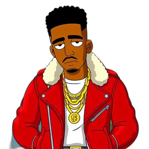 jacket, face, cartoon, concept art transparent PNG cut-out