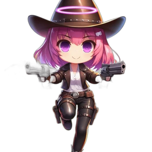 weapon, hat, staff, robot transparent PNG cut-out