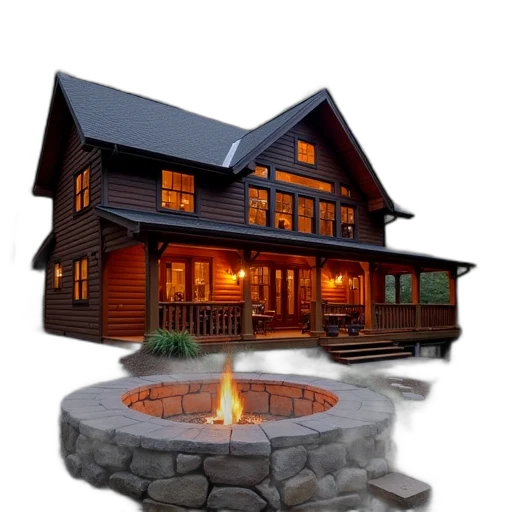 building, furniture, 3d render, photorealistic transparent PNG cut-out
