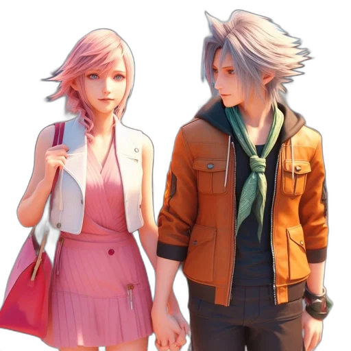jacket, concept art, 3d render, photorealistic transparent PNG cut-out