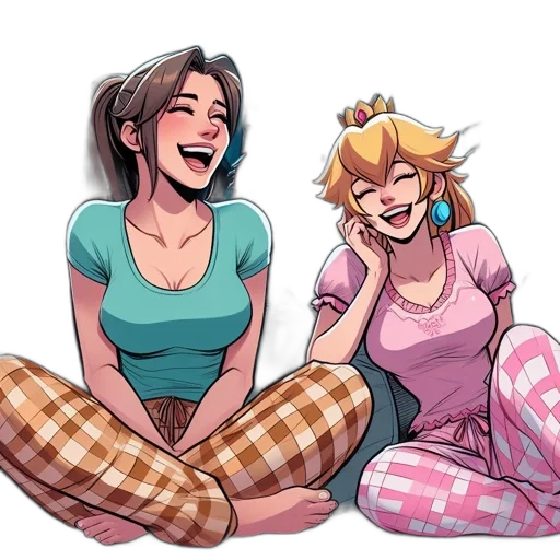 concept art, comic book art, pixel art, cartoon transparent PNG cut-out